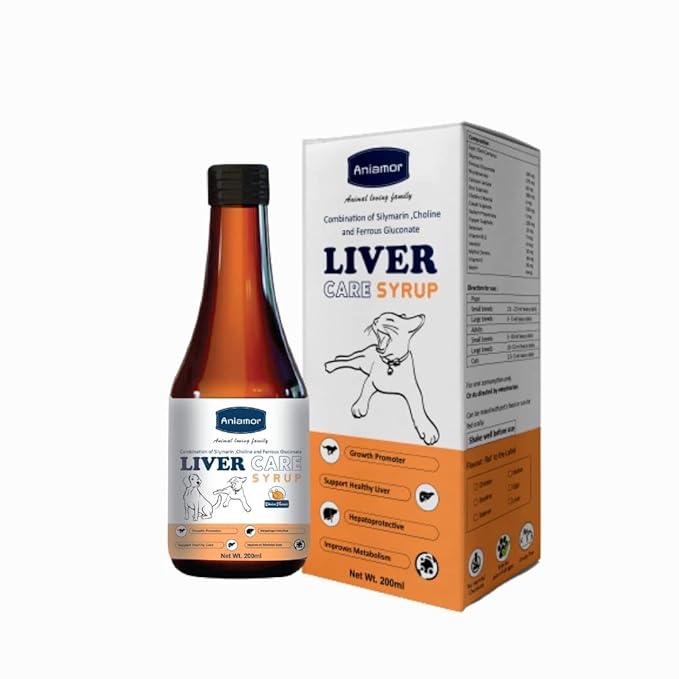 Aniamor Liver Care Syrup for Dogs and Cats 200ml